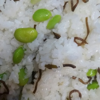 枝豆ご飯